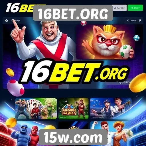 16BET.ORG oferece ampla variedade de jogos online